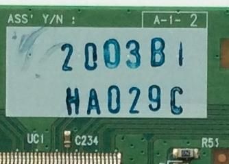 T-CON / LG 6871L-2003B / 6870C-0243C / 2003B / MODELO 47LH30-UA.AUSVLJR / PANEL LC470WUE(SB)(B3)	 - Imagen 2
