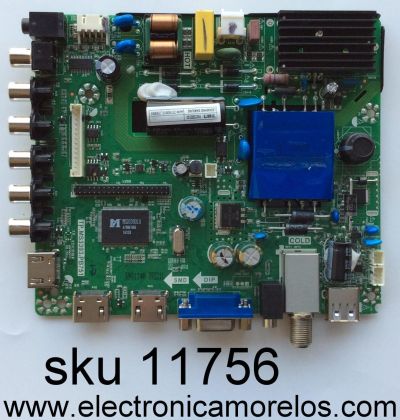 MAIN / FUENTE / COMBO K16099321 / TP.MS3393.PB751 / PANEL LSC400HN02	