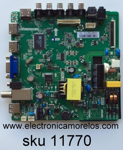 MAIN / FUENTE / ELEMENT H16040584 / TP.MS3393T.PB758 / MODELO ELEFW328 LE-32GJL4-B3	