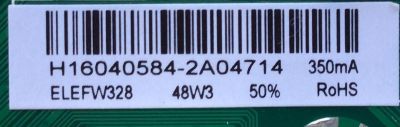 MAIN / FUENTE / ELEMENT H16040584 / TP.MS3393T.PB758 / MODELO ELEFW328 LE-32GJL4-B3	 - Imagen 2
