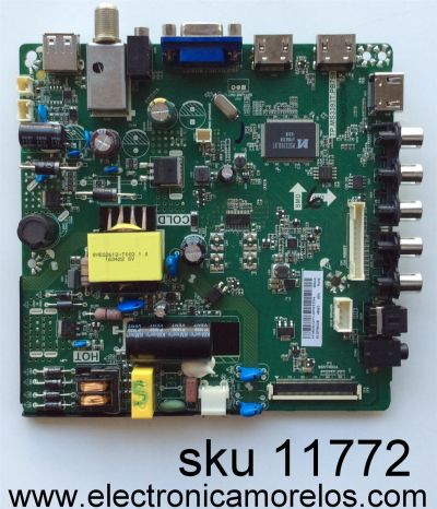 MAIN / FUENTE / (COMBO) / ELEMEN H16081271 / TP.MS3393T.PB758 / MODELO ELEFW328 LE-32GJL4-B3 / PANEL BOEI320WX1-01	