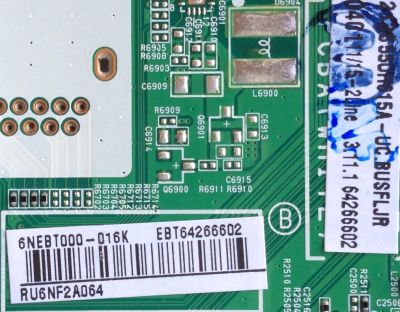 MAIN / LG EBT64266602 / EAX66882503(1.0) / PANEL HC550EGN-ABES3-212Y / MODELO 55UH615A-UC BUSFLJR - Imagen 2