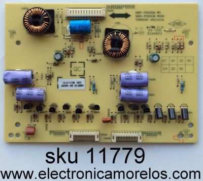LED DRIVER / HITACHI 50DXM-W0 / 5800-P50DXM-W000 / 168P-P50DXM-W0 / MODELO LE50SMART02	