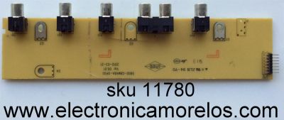 TARJETA A/V / HITACHI 5800-G8M48A-0P00 / 5800-G8M48A-0P00 VER 00.01 / MODELO LE50SMART02	