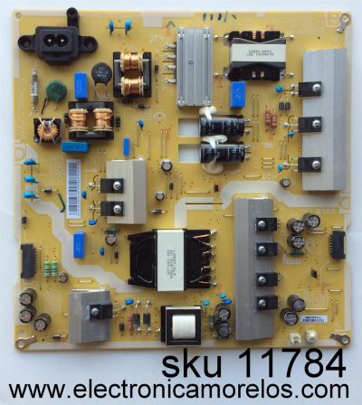 FUENTE DE PODER PARA TV SAMSUNG / NUMERO DE PARTE BN4400807E / L55S6_FSM / BN44-00807E / PSLF201S07A / PANEL CY-WJ055HGLV7H / MODELOS UN50JU6500FXZA / UN55JU650DFXZA ES04 / UN55JU670DFXZA US04 / UN55JU6500FXZA TS05 / UN55JU6700FXZA / UN55KU6500FXZA FA01