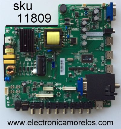 MAIN / FUENTE / SCEPTRE B16033201 / TP.MS3393.P712 / MODELO E32 / PANEL HV320WHB-N80	