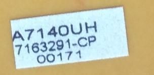 FUENTE / BALASTRA / SYLVANIA A7140UH / BA7140F01013 / MODELO LC200SL8 / PANEL UF200XA	 - Imagen 2