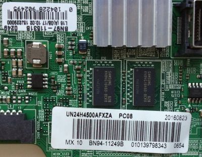 MAIN PARA TV SAMSUNG / NUMERO DE PARTE BN94-11249B / BN41-02245A / BN97-11531B / BN9411249B / PARTE SUSTITUTA BN94-07455H / PANEL V236BJ1-LE2 REV.C7 / MODELOS UN24H4500 / UN24H4500AFXZC / UN24H4500AFXZA IP01 / UN24H4500AFXZA IP02 - Imagen 2