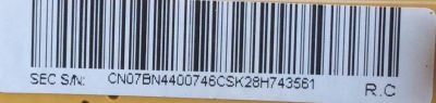 FUENTE DE PODER / SAMSUNG BN44-00746C / L23S0DS_EPN / MODELO UN24H4500AFXZA IP01  / HG24ND470AFXZA CP01  / HG24ND470AFXZA CP01 / HG24ND470AFXZA CP01 / PANEL V236BJ1-LE2 REV.C7	 - Imagen 2