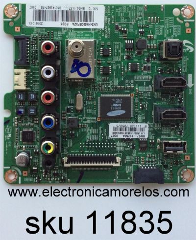 MAIN PARA TV SAMSUNG / NUMERO DE PARTE BN94-11371J / BN41-02215B / BN97-11768A / BN9411371J / PANEL V236BJ1-LE2 REV.C7 / UN24H4000 / UN24H4000BFXZA WA01
