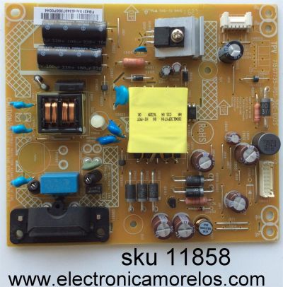 FUENTE DE PODER / VIZIO PLTVFB421XAH6 / (Q)PLTVFB421XAH6 / 715G7735-P01-000-002S / MODELO D32HN-E1 LTTUVMAS	