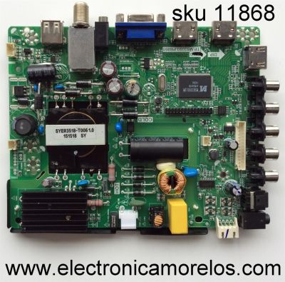 MAIN / FUENTE / ELEMENT H15040970 / TP.MS3393.PB851 / MODELO ELEFW328	