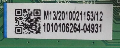 MAIN / HITACHI 1010106264 / MS34580-ZC01-01 / MODELO 48HK6T64U / PANEL LSC480FN02-R	 - Imagen 2