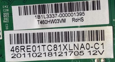 MAIN / RCA 1B1L3337 / 46RE01TC81XLNA0-CT / MODELO 46LA45RQ / PANEL LTA460HM03-101	 - Imagen 2