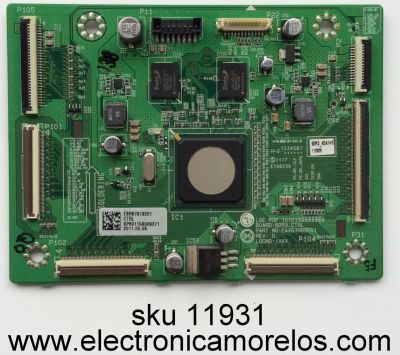 MAIN LOGICA / LG EBR67818201 / EAX63989001 / MODELOS 60PV250-UB AUSZLUR / 60PV450-UA AUSLLJR / 60PV450C-UA / 60PZ550-UA / 60PZ750-UG / 60PZ950-UA / Z60PV220-UA / PANEL PDP60R30000	