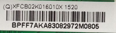 MAIN PARA TV VIZIO / NUMERO DE PARTE XFCB02K016 / 715G7151-M02-000-004M / 756TXFCB02K0160 / XFCB02K0160 / 756TXFCB02K016 / PANEL TPT315B5-EUJFFA REV:S1V / DISPLAY T320HVN05.8 / MODELOS E32-C1 LTT7SJBR / E32-C1 LTTWSJAR - Imagen 2