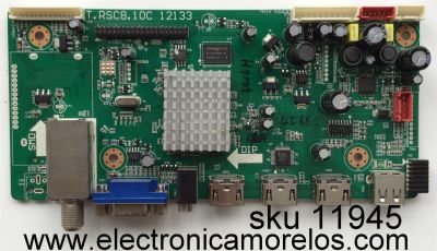 MAIN / RCA B12083413 / T.RSC8.10C 12133 / MODELO DPTC430M / PANEL S43AX-YD01 / S43AX-YB01 /	