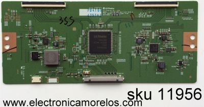 T-CON / LG 6871L-4757A / 6870C-0600A / 4757A / MODELO 65UH7650-UA.BUSWLJR / PANEL LC650EGE(FJ)(M1)	