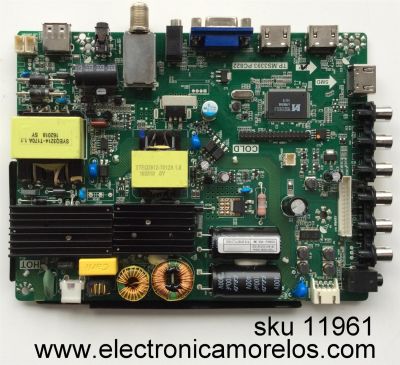 FUENTE / MAIN ](COMBO) PROSCAN T201606185A / TP.MS3393.PC822 / B16075388 / 8142123332102 / v500hj1-pe8 / MODELO PLDED5069-B / PANEL V500HJ1-PES REV.C7	