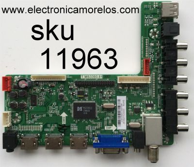 MAIN / RCA U16100057 / T.MS3393.81 / AE0010603 / JEODZ1C0093-12V / MODELO RLED6090