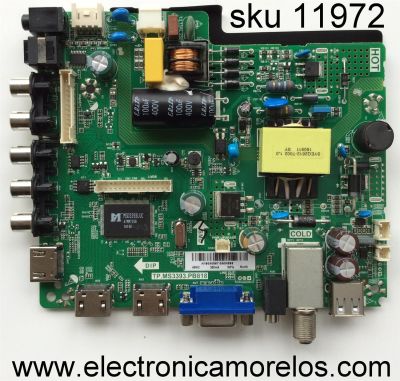 MAIN / FUENTE (COMBO) ELEMENT 34016028 / TP.MS3393.PB818 / H16040567 / MODELO ELEFW328-01	