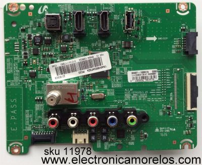 MAIN PARA TV SAMSUNG / NUMERO DE PARTE BN94-10663A / BN41-02263A / BN97-10691A / PARTES SUSTITUTAS BN94-11087A / BN94-11024A / BN94-07592A / BN94-07592N / BN94-07592P / PANEL CY-DH040BGNV3H / MODELOS UN40H5003 / UN40H5003AFXZC / UN40H5003AFXZA IF06