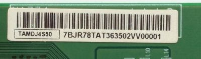 T-CON PARA TV HISENSE / NUMERO DE PARTE TAMDJ4S50 / 94V-0E88441E03 / E88441 / PANEL HD650HU-B01 / DISPLAY V650DJ4-QS5 REV.M1 / MODELOS 65H7B2 / 65CU6200 / 65UH5500-UA / 65UH5500-UA.CUSJLH / 65US5800 / E65U-D3 LFTIUHAS / LC-65N7000U / 65PFL7900/F7 - Imagen 2