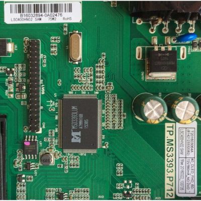 MAIN / FUENTE (COMBO) SCEPTRE B16032894 / TP.MS3393.P712 / MODELO X40 SBNV93CD / PANEL CN40HB772	 - Imagen 2