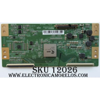 T-CON / SCEPTRE 44-9771105O / HV550QUB / 47-6021062 / MODELO U55 B2IV58CE / PANEL CN55XB8B00	