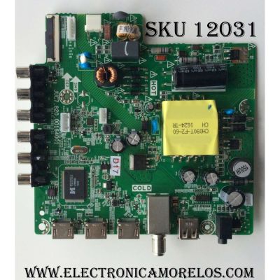 MAIN / FUENTE / (COMBO) HITACHI 999T6HY / JUC7.820.00164001 / MODELO 40A3 / PANEL LSC400HN02-801	