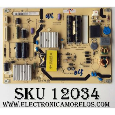 FUENTE DE PODER / SHARP 08-PE081L5-PW200SP / 9KT08PE081L5PW / 40-E081L5-PWC1XGSP / 08-PE081L5-PW200AA / MODELO LC-32LE450U	