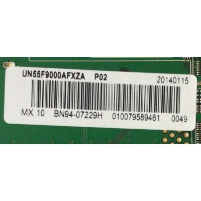MAIN ORIGINAL PARA TV SAMSUNG / NUMERO DE PARTE BN94-07229H / BN41-01950C / BN97-07631A / BN9407229H / PANEL CY-KF550FSLV2H-FW03 / DISPLAY LSF550FJ02-A01 / BOARD 14_USIT55UDSR4LV0.2 / 14_USIT55UDSL4LV0.2 /  MODELO UN55F9000AFXZA / UN55F9000AFXZA US03 - Imagen 2