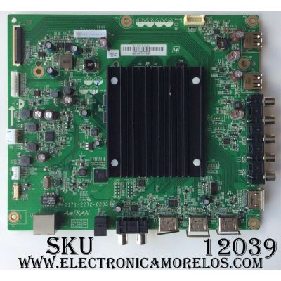 MAIN PARA TV VIZIO / NUMERO DE PARTE 3648-0212-0150 / 0171-2272-6203 / 3648-0212-0395 / PANEL LSC480FN10-G01 / MODELOS E48U-D0 LAUSUBDS / E48U-D0 LAUSUBBS