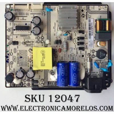 FUENTE DE PODER PARA TV TCL / NUMERO DE PARTE 81-PBE040-H91 / SHG4202A-101H / DLBB445 / 20170301 / SHG4202A04-101H / CQC12001080504 / PANEL LVF430C50TE7 / MODELOS 40S305 / 40FS3750 / 40FS3750TFAA / 43S303 / 43S303TBAA / 43S305TAAA / 40S305TFAA