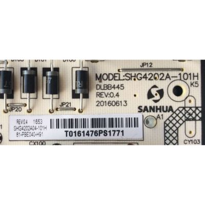 FUENTE DE PODER PARA TV TCL / NUMERO DE PARTE 81-PBE040-H91 / SHG4202A-101H / DLBB445 / 20170301 / SHG4202A04-101H / CQC12001080504 / PANEL LVF430C50TE7 / MODELOS 40S305 / 40FS3750 / 40FS3750TFAA / 43S303 / 43S303TBAA / 43S305TAAA / 40S305TFAA - Imagen 2
