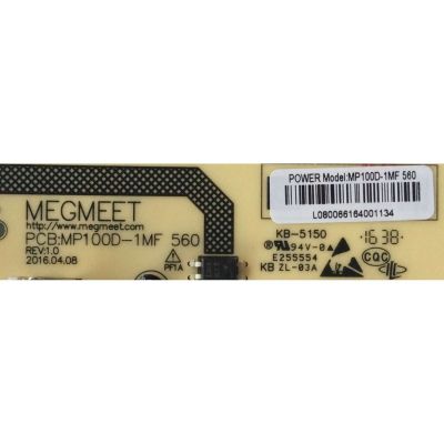 FUENTE DE PODER / HITACHI 850159727 / MP100D-1MF / MP100D-1MF 560 / MODELO 43R5 CH6JX01754 - Imagen 2