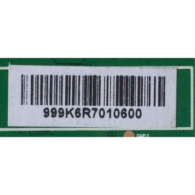 T-CON / HITACHI / 999K6R701 / JUC7.820.00157618 / MODELO 43R5 CH6JX01754	 - Imagen 2