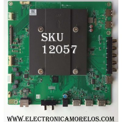 MAIN PARA TV VIZIO / NUMERO DE PARTE 755.01N01.0001 / 75501N010001 / 748.01J13.0011 / 15025-1 / ARS73401M010001 / MODELOS E43U-D2 LWZ2UMFS / E43U-D2 LWZJUMFS