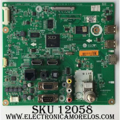 MAIN / LG EBT62523702 / EAX65071307(1.1) / EBR77130501 / MODELO 42LN549E-UA.BUSYLJR / PANEL LC420DUE(SF)(R1)	