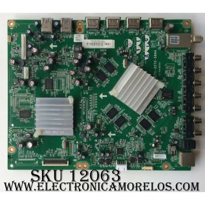 MAIN PARA TV SHARP / NUMERO DE PARTE 3650-0252-0150 / 0171-2272-5894 / 3650-0252-0150R / 3650-0252-0395 / DISPLAY T500QVN02.0 / MODELO LC-50UB30U