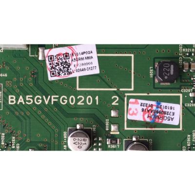 MAIN / SANYO A5GRMMMA-001 / A5GRMUH / A5GRM-MMA / BA5GVFG0201 2 / MODELO FW55D25F DS7 / PANEL U5GR1XH	 - Imagen 2