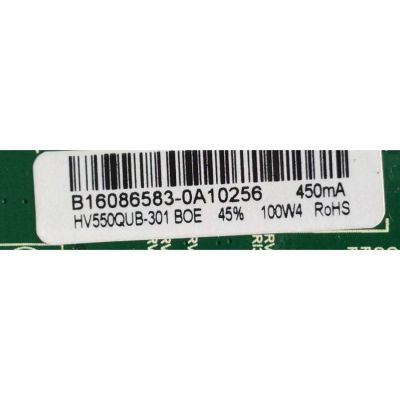 MAIN / FUENTE / (COMBO) / PROSCAN B16086583 / TP.MS3393.PC822 / MODELO PLDED5514 / PANEL HV550QUB-301	 - Imagen 2