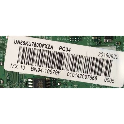 MAIN PARA TV SAMSUNG / NUMERO DE PARTE BN94-10979F / BN41-02528A / BN97-10972A / BN9410979F / PANEL CY-VK065HGLV1H / MODELO UN65KU750 / UN65KU750DFXZA FA01 - Imagen 2