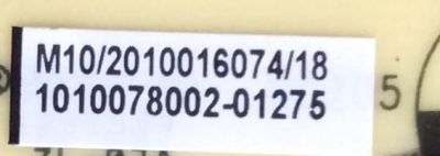 FUENTE DE PODER / JVC 1010078002 / M10/2010016074/18 / 1P0F248373D / 1POF248373D / TV5502-ZC02-01 / PANEL V500HK1-PE8 / MODELO LT50EM76	 - Imagen 2