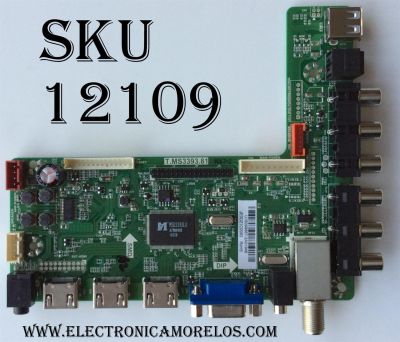 MAIN / RCA U16099867 / T.MS3393.81 / AE0010603 / PANEL JEODZ1C0093-12V / MODELO RLED6090