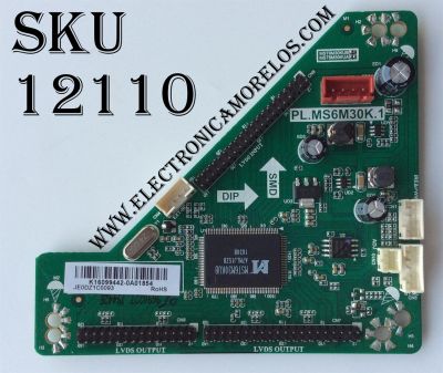 TARJETA INTERFACE / RCA K16099442 / PL.MS6M30K.1 / AE0140145 / MDOELO RLED6090 / PANEL JEODZ1C0093-12V	