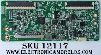 T-CON / HITACHI 999F6Q / JUC7.820.00157618 / MODELO 50R5 / PANEL C500F16-E11-A	