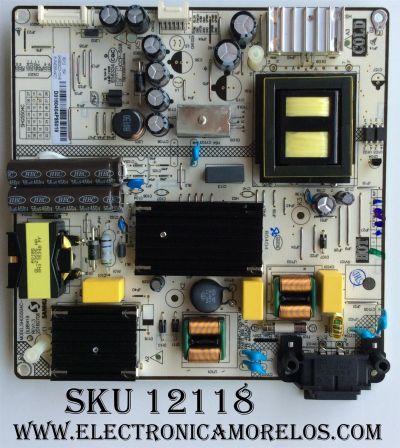 FUENTE DE PODER PARA TV HITACHI / NUMERO DE PARTE 81-PWE055-H4C21 / SHG5504C21-101HB / SHG5504C-101H / CQC12001080504 / MODELO 50R8