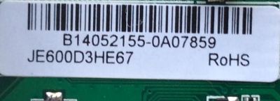 MAIN / ELEMENT B14052155 / T.MS3393.81 / SY14296 / 890-M00-06N59 / MODELO ELEFW605 / PANEL JE600D3HE67	 - Imagen 3