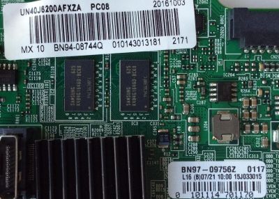 MAIN PARA TV SAMSUNG / NUMERO DE PARTE BN94-08744Q / BN41-02245A / BN97-09756Z / BN9408744Q / PANEL CY-DF400CSLV5H / MODELOS UN40J6200 / UN40J6200AFXZC / UN40J6200AFXZA TD05 - Imagen 2